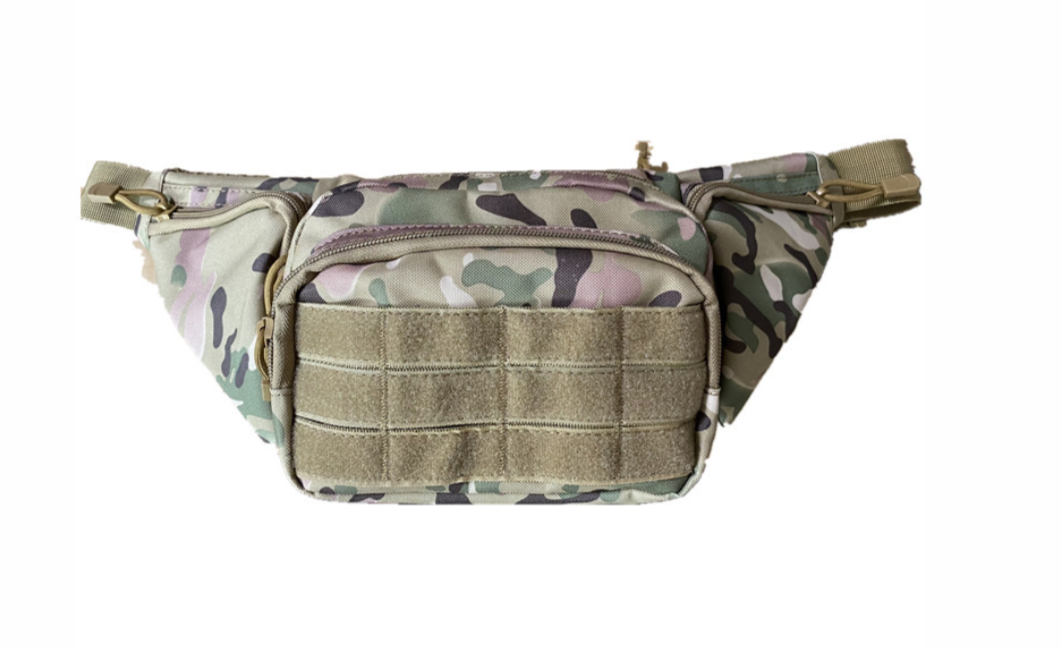 Tactical Waist Bag with Holster – Durable Waterproof Nylon – Molle System – All-Weather Protection