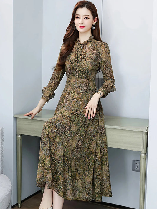 Long Sleeve Party Dress by LuxeGlam