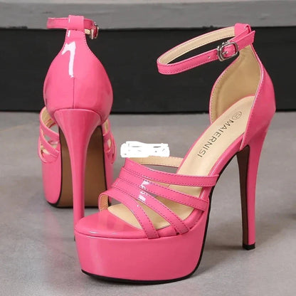 Allure Elegance Sexy Pink Stilettos