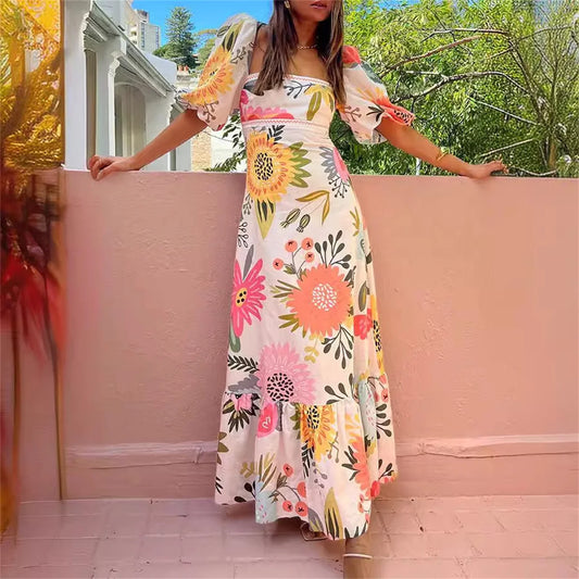 Radiant Chic Elegant Maxi Dress