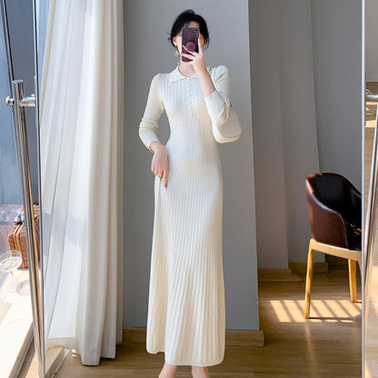 Elegant Knitted Dresses Female from Enchanté Vogue