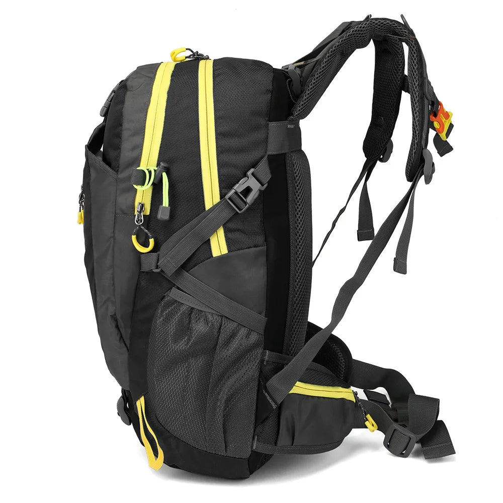 Unisex Waterproof Adventure Backpack – 40L Capacity – Ergonomic Comfort