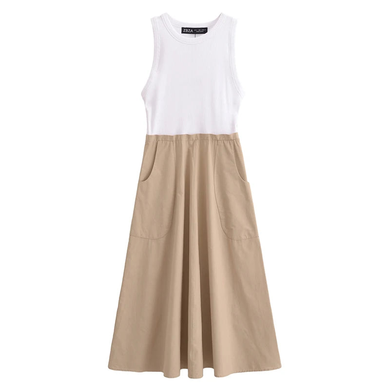 Serene Breeze Midi Dress