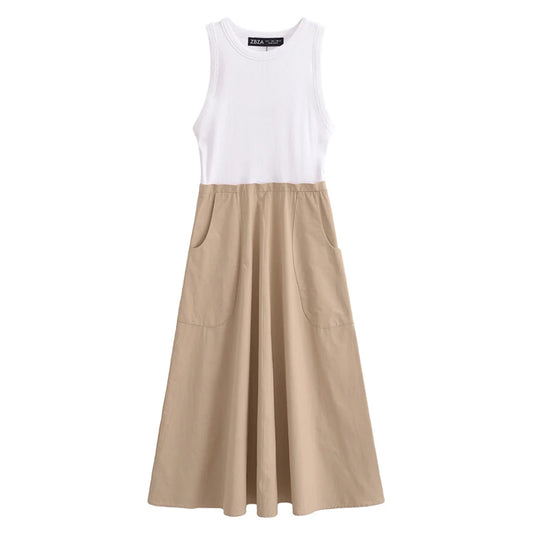 Serene Breeze Midi Dress