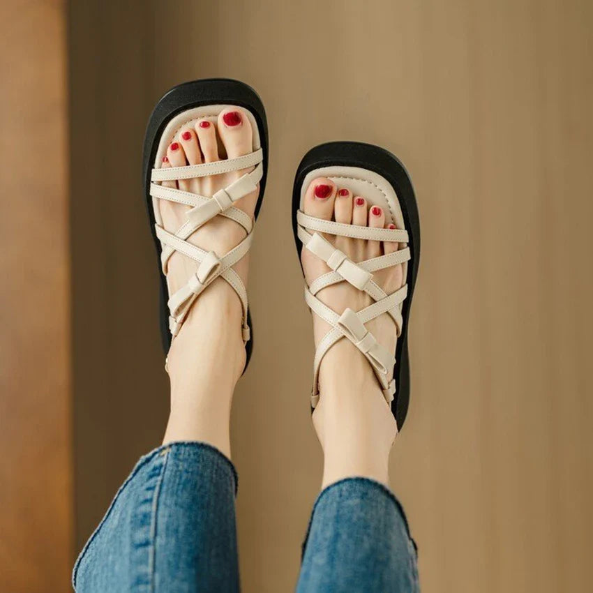 Zavanova Summer Shiny Sandals