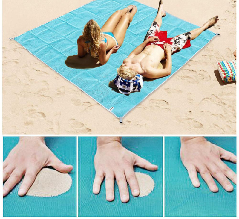 Sand-Free Beach Mat – No More Sand on Your Towel