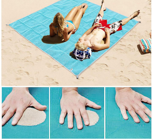 Sand-Free Beach Mat – No More Sand on Your Towel