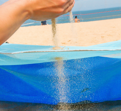 Sand-Free Beach Mat – No More Sand on Your Towel