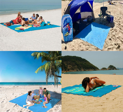 Sand-Free Beach Mat – No More Sand on Your Towel