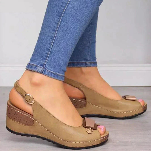 Zavanova - Orthopedic Sandals with Heel