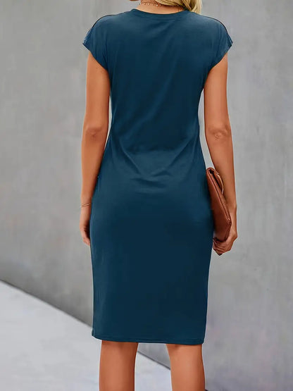Sophia | Women's Elegant Dress | Ruched Design Dress