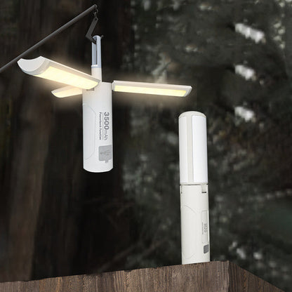 Compact Outdoor Light & Power Bank - Lantern, Work Light, and Flashlight in One Device