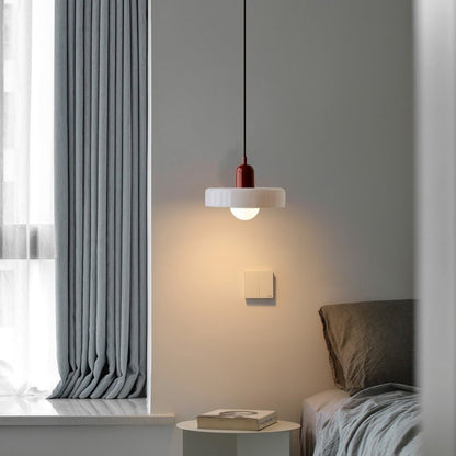 Bauhaus Colored Glass Pendant Lamp - Modern Designer Lighting for Stylish Homes