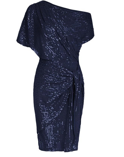 Ava | One-Shoulder Ruched Party Dress for Women