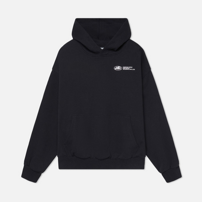 A person wearing the Harper Women's Oversized Hoodie paired with relaxed-fit jeans, showcasing the casual and comfortable style of the hoodie.