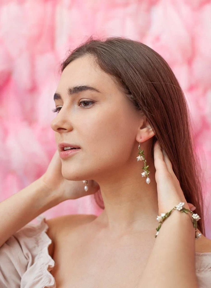 Delicate and elegant Jasmine | Women's Floral Bracelet | Elegant Design Bracelet, featuring intricate floral details perfect for adding a graceful touch to any outfit.