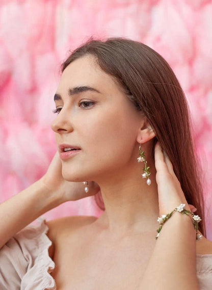 Delicate and elegant Jasmine | Women's Floral Bracelet | Elegant Design Bracelet, featuring intricate floral details perfect for adding a graceful touch to any outfit.