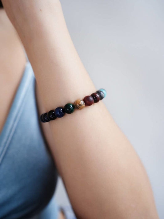 Elegant and bold Aria | Women's Beaded Bracelet | Unique Design Bracelet, featuring a distinct bead arrangement perfect for enhancing any outfit with style.